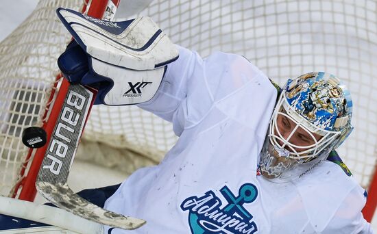 Ice hockey. KHL. CSKA vs. Admiral