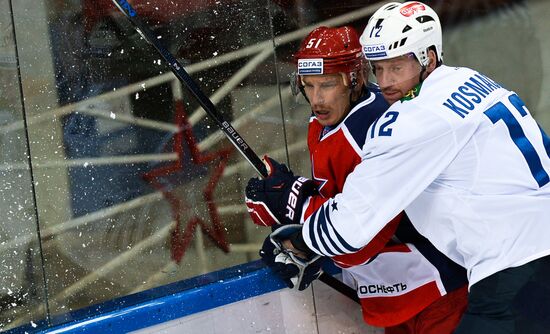 Ice hockey. KHL. CSKA vs. Admiral