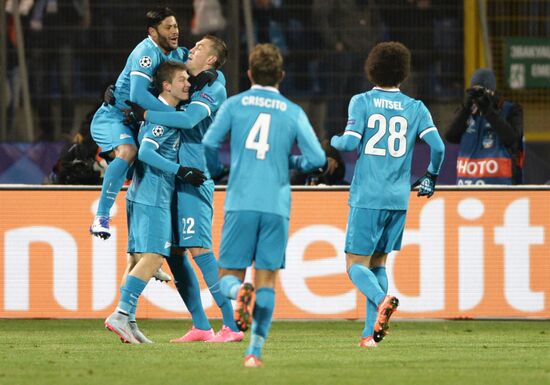 Football. Champions League. Zenit vs. Valencia