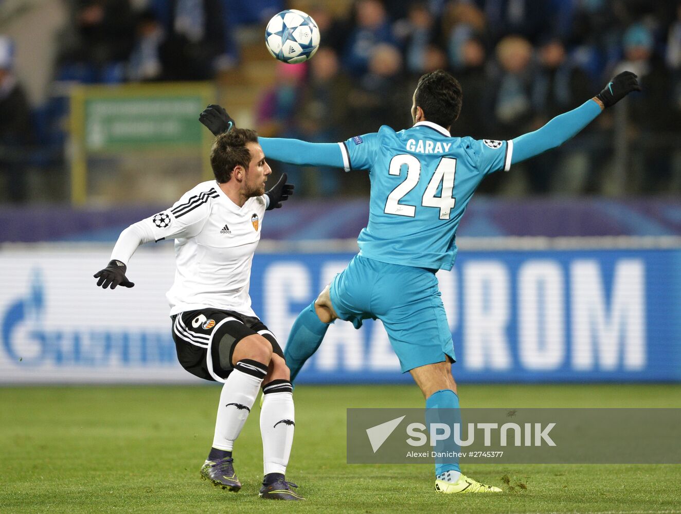 Football. Champions League. Zenit vs. Valencia