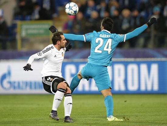 Football. Champions League. Zenit vs. Valencia