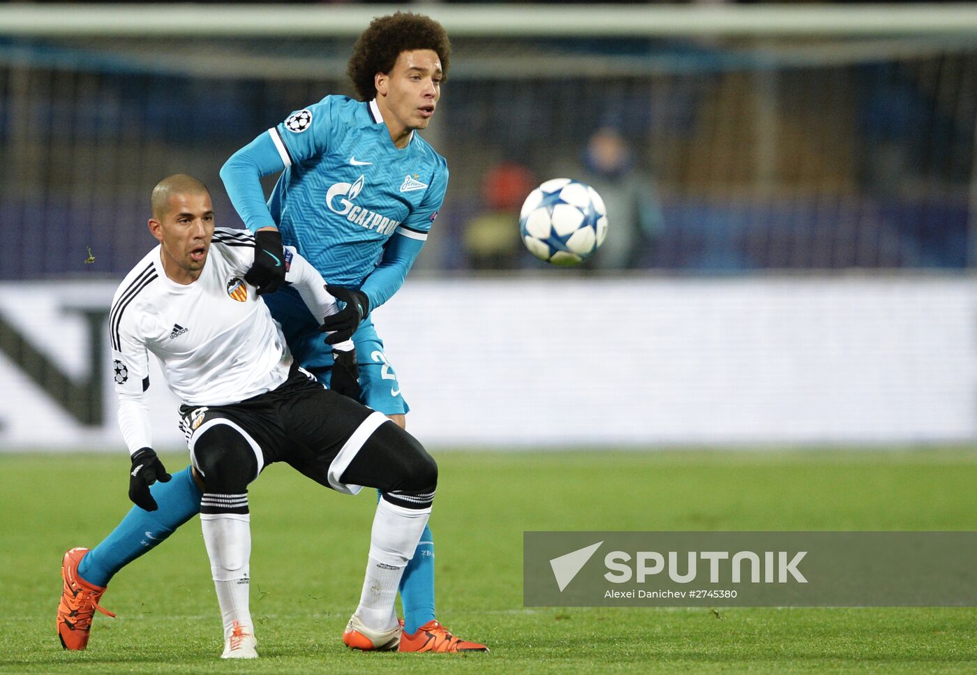 Football. Champions League. Zenit vs. Valencia