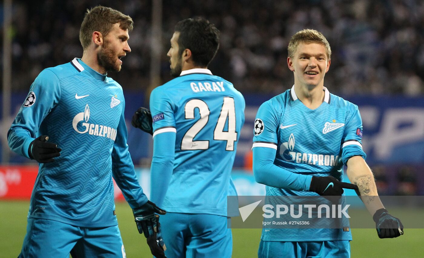 Football. Champions League. Zenit vs. Valencia