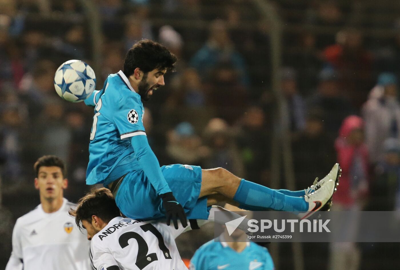 Football. Champions League. Zenit vs. Valencia