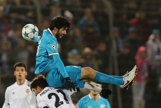 Football. Champions League. Zenit vs. Valencia