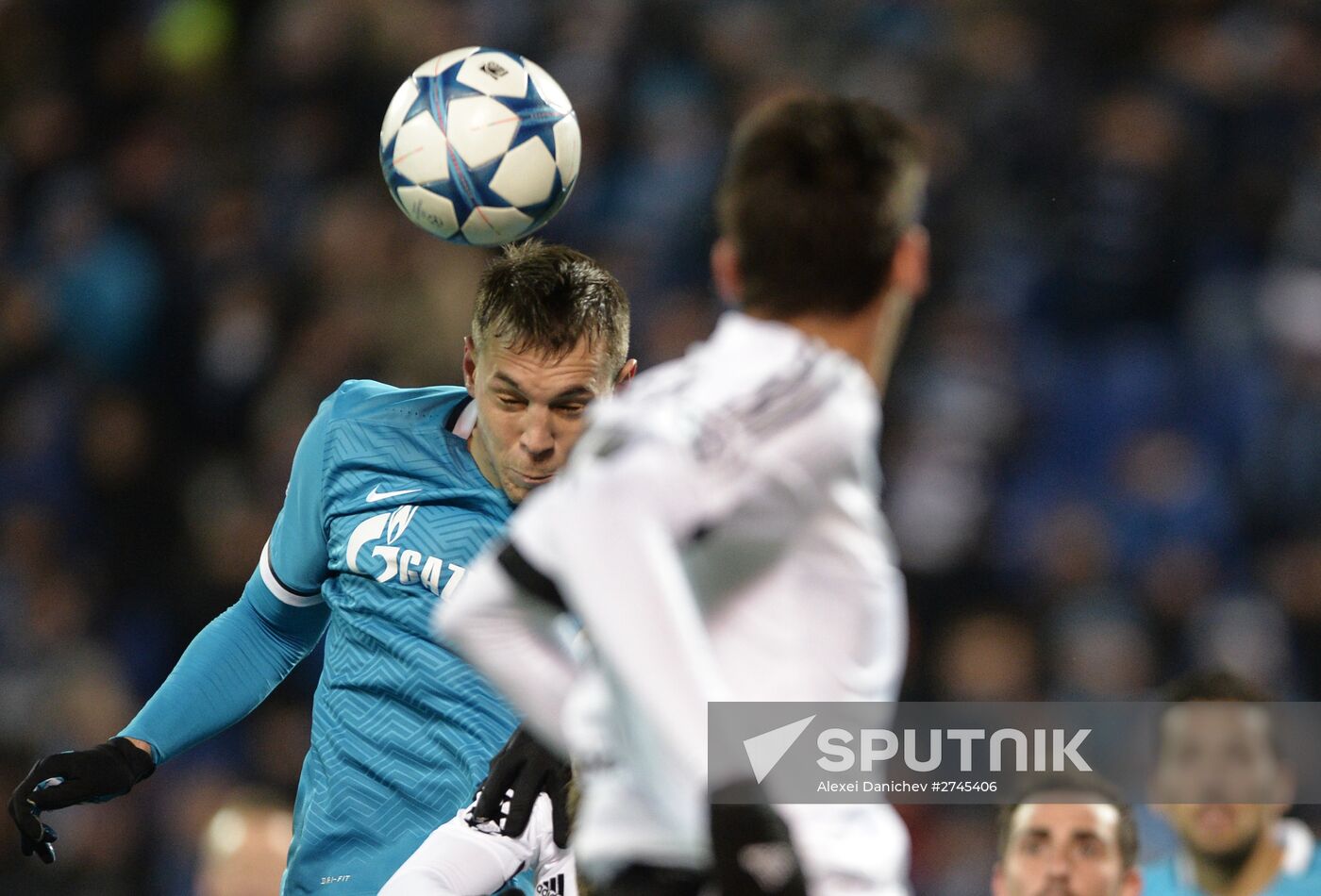 Football. Champions League. Zenit vs. Valencia