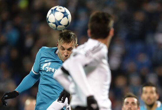 Football. Champions League. Zenit vs. Valencia