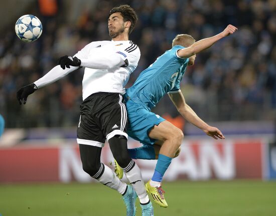 Football. Champions League. Zenit vs. Valencia