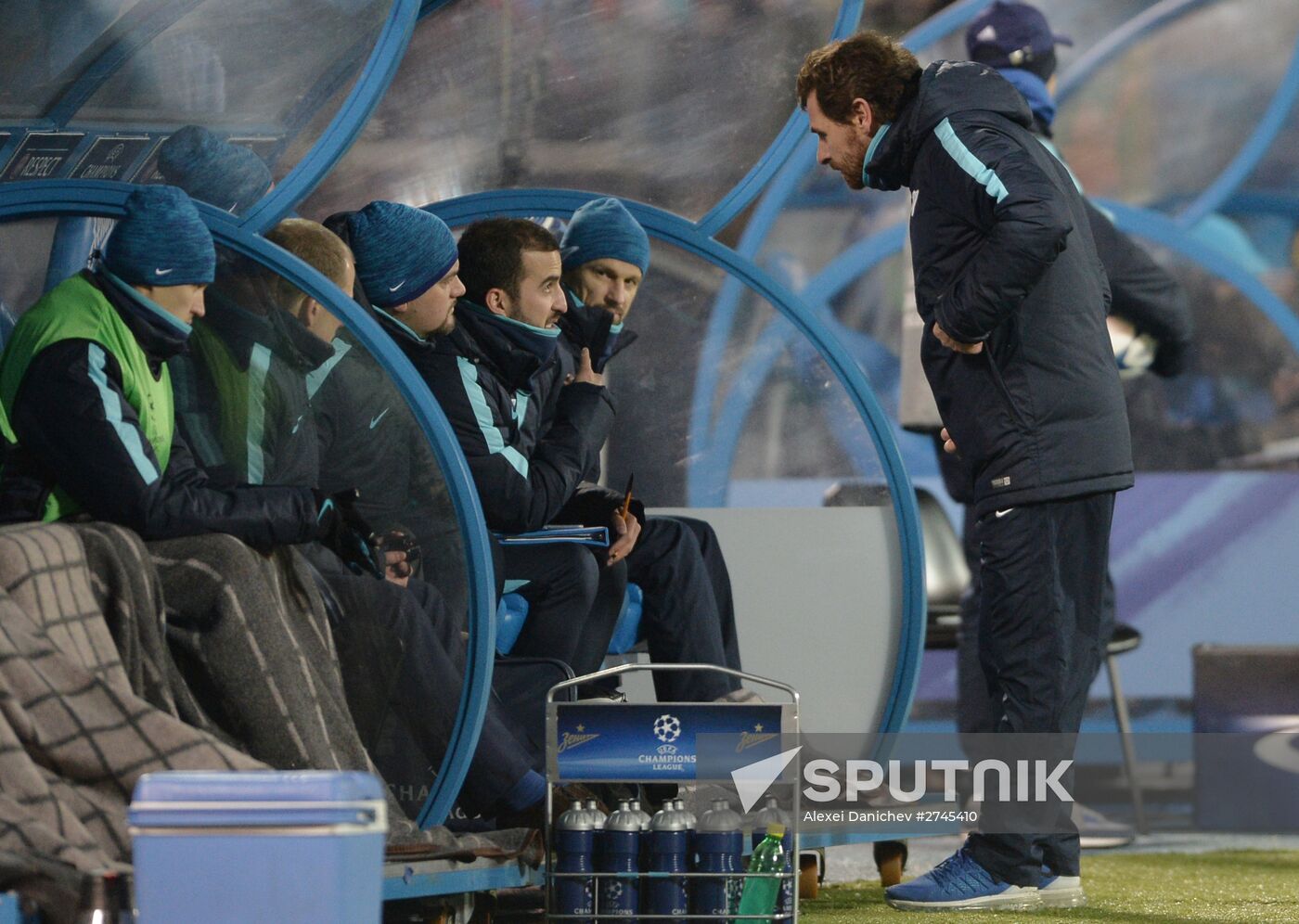 Football. Champions League. Zenit vs. Valencia