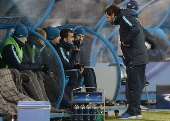 Football. Champions League. Zenit vs. Valencia