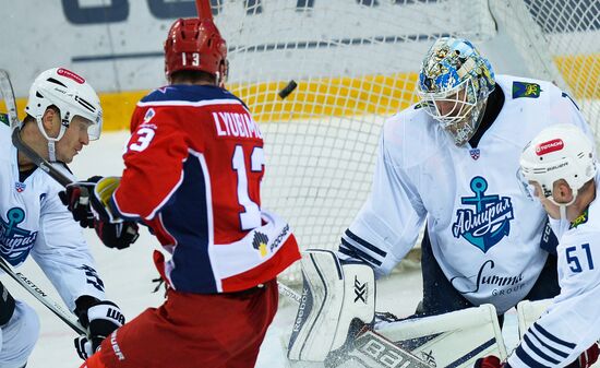 Ice hockey. KHL. CSKA vs. Admiral