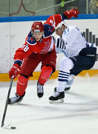 Ice hockey. KHL. CSKA vs. Admiral