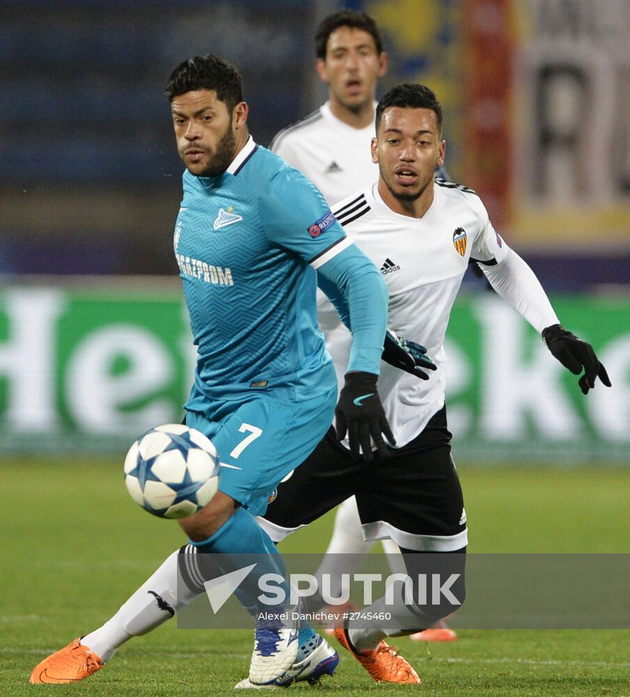 Football. Champions League. Zenit vs. Valencia