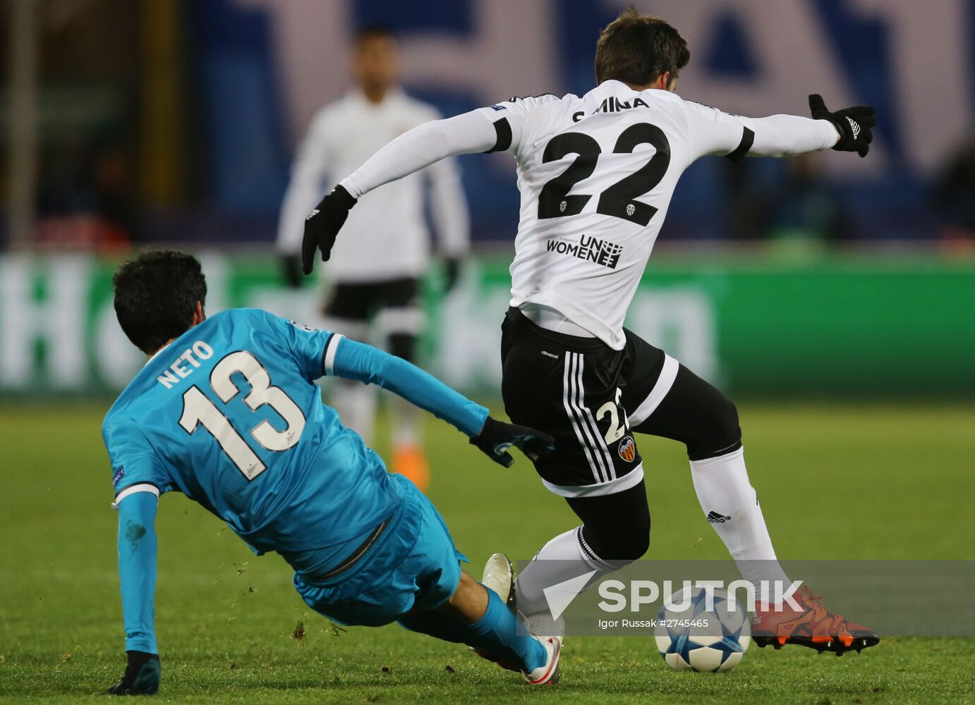 Football. Champions League. Zenit vs. Valencia