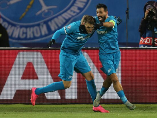 Football. Champions League. Zenit vs. Valencia