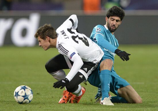 Football. Champions League. Zenit vs. Valencia