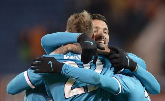 Football. Champions League. Zenit vs. Valencia