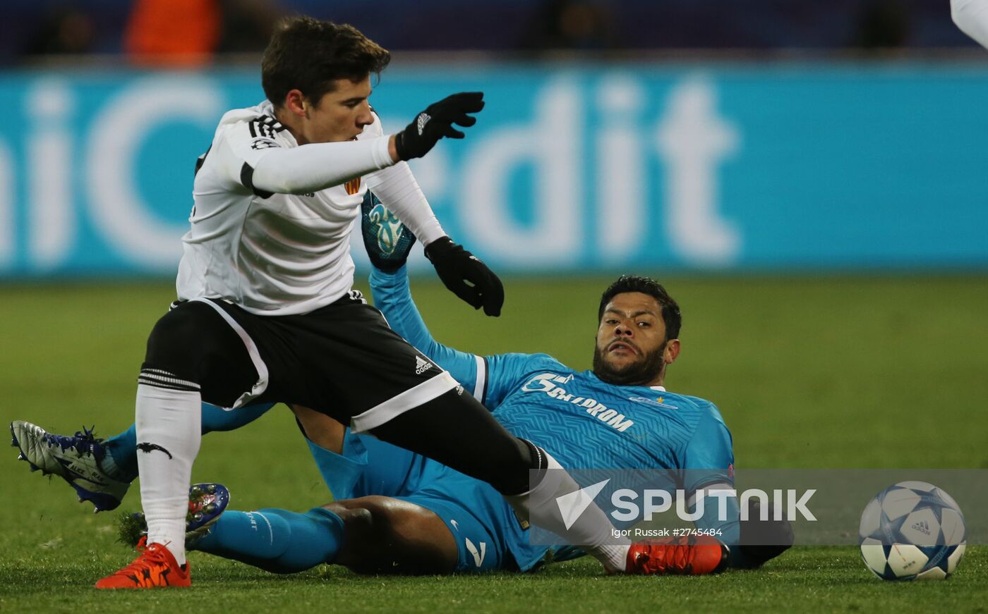 Football. Champions League. Zenit vs. Valencia