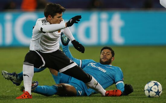 Football. Champions League. Zenit vs. Valencia