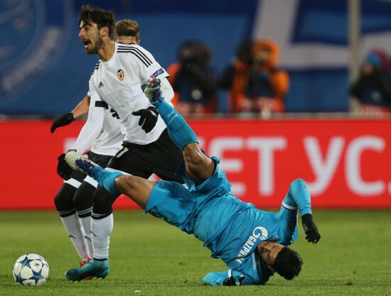 Football. Champions League. Zenit vs. Valencia
