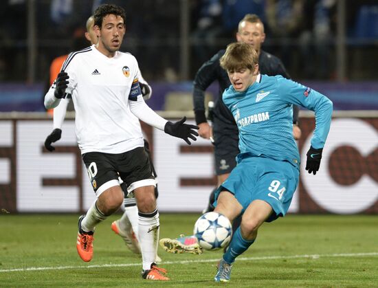 Football. Champions League. Zenit vs. Valencia