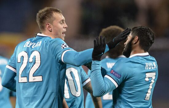 Football. Champions League. Zenit vs. Valencia