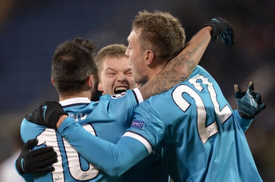 Football. Champions League. Zenit vs. Valencia