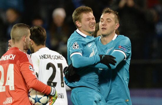 Football. Champions League. Zenit vs. Valencia