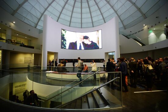Boris Yeltsin Presidential Center opens in Yekaterinburg