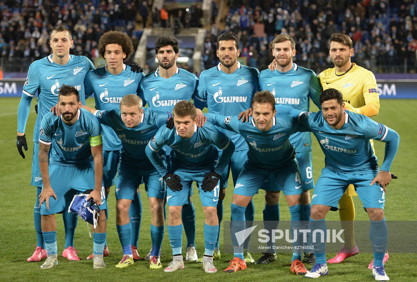 Football. Champions League. Zenit vs. Valencia