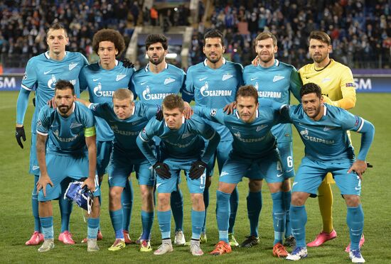 Football. Champions League. Zenit vs. Valencia