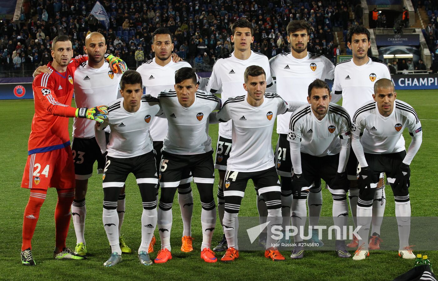 Football. Champions League. Zenit vs. Valencia