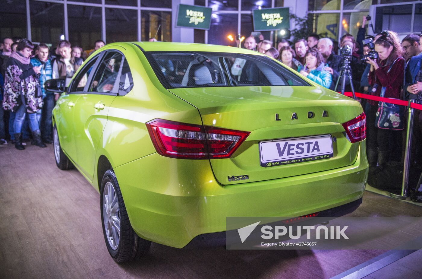 LADA Vesta presentation