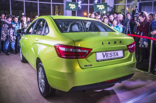 LADA Vesta presentation