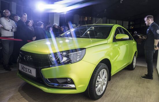 LADA Vesta presentation