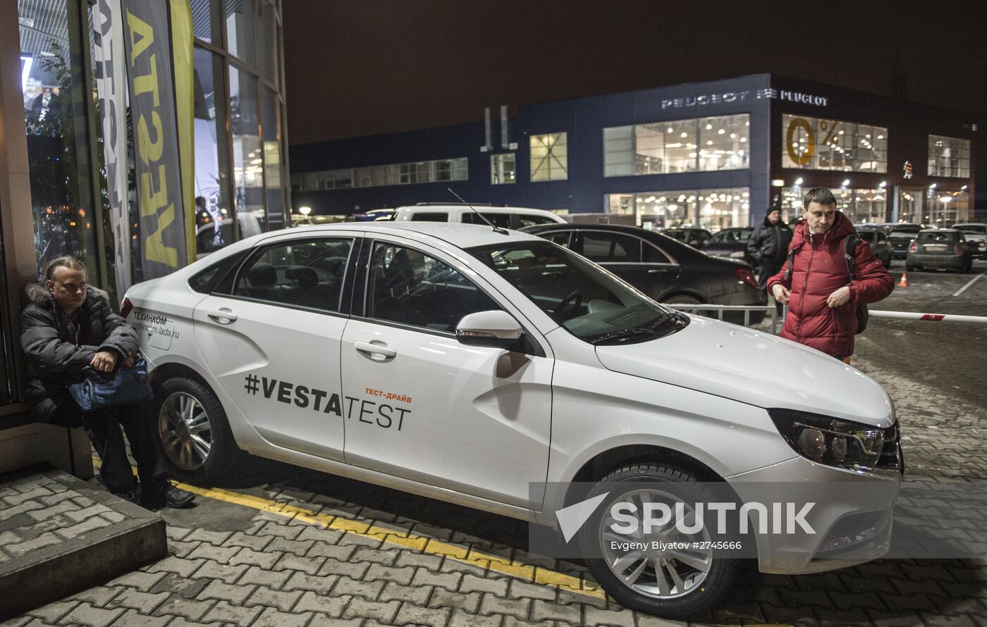 LADA Vesta presentation
