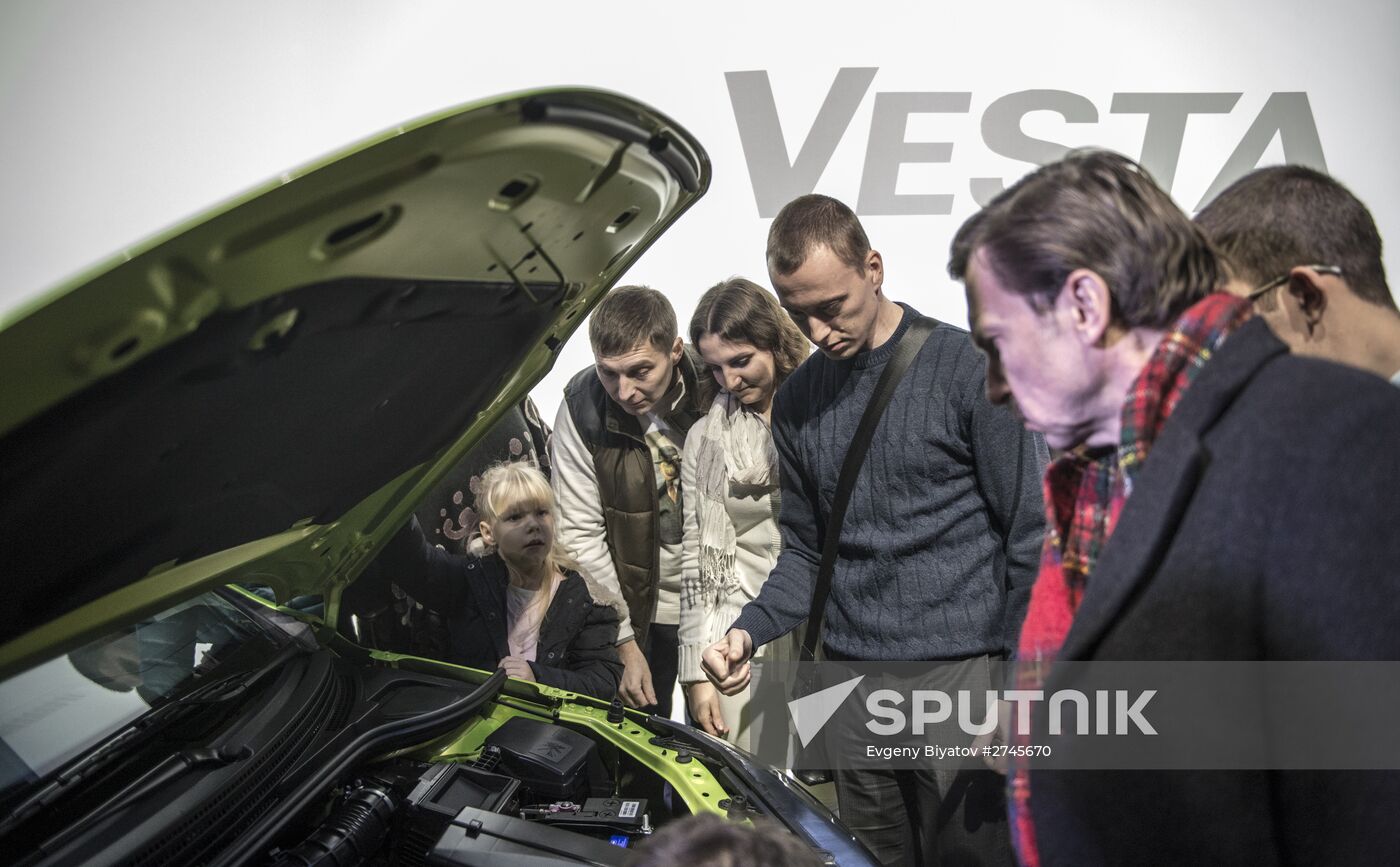LADA Vesta presentation