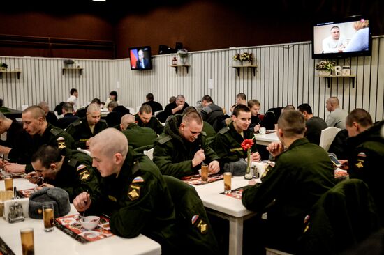 Fall draft in Novgorod Region