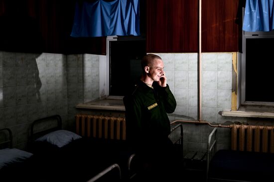 Fall draft in Novgorod Region