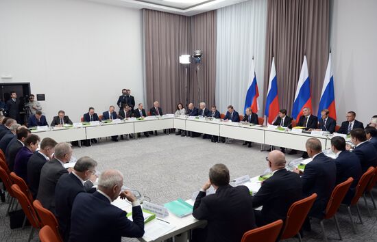 President Vladimir Putin's working visit to Sverdlovsk Region