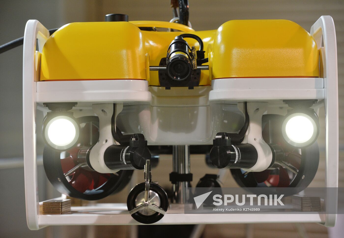 Marlin-350 remote controlled unmanned submersible is tested