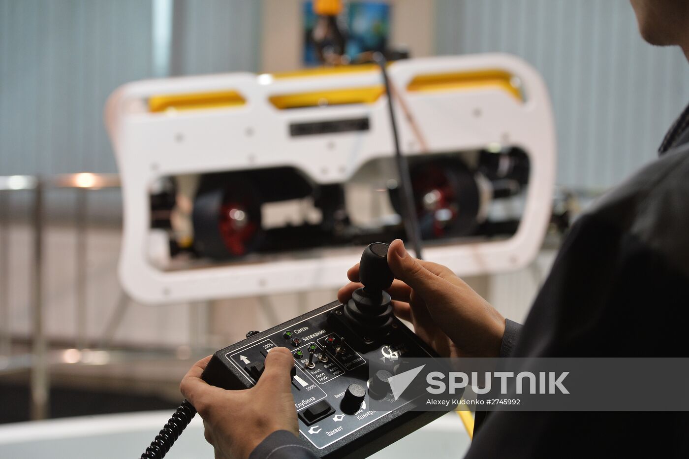 Marlin-350 remote controlled unmanned submersible is tested