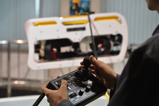 Marlin-350 remote controlled unmanned submersible is tested