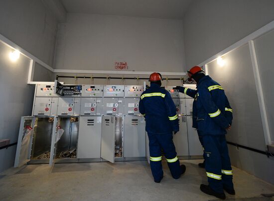 Construction of CSKA stadium in Moscow