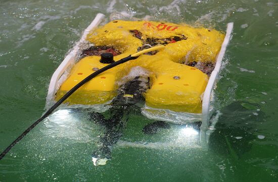 Marlin-350 remote controlled unmanned submersible is tested