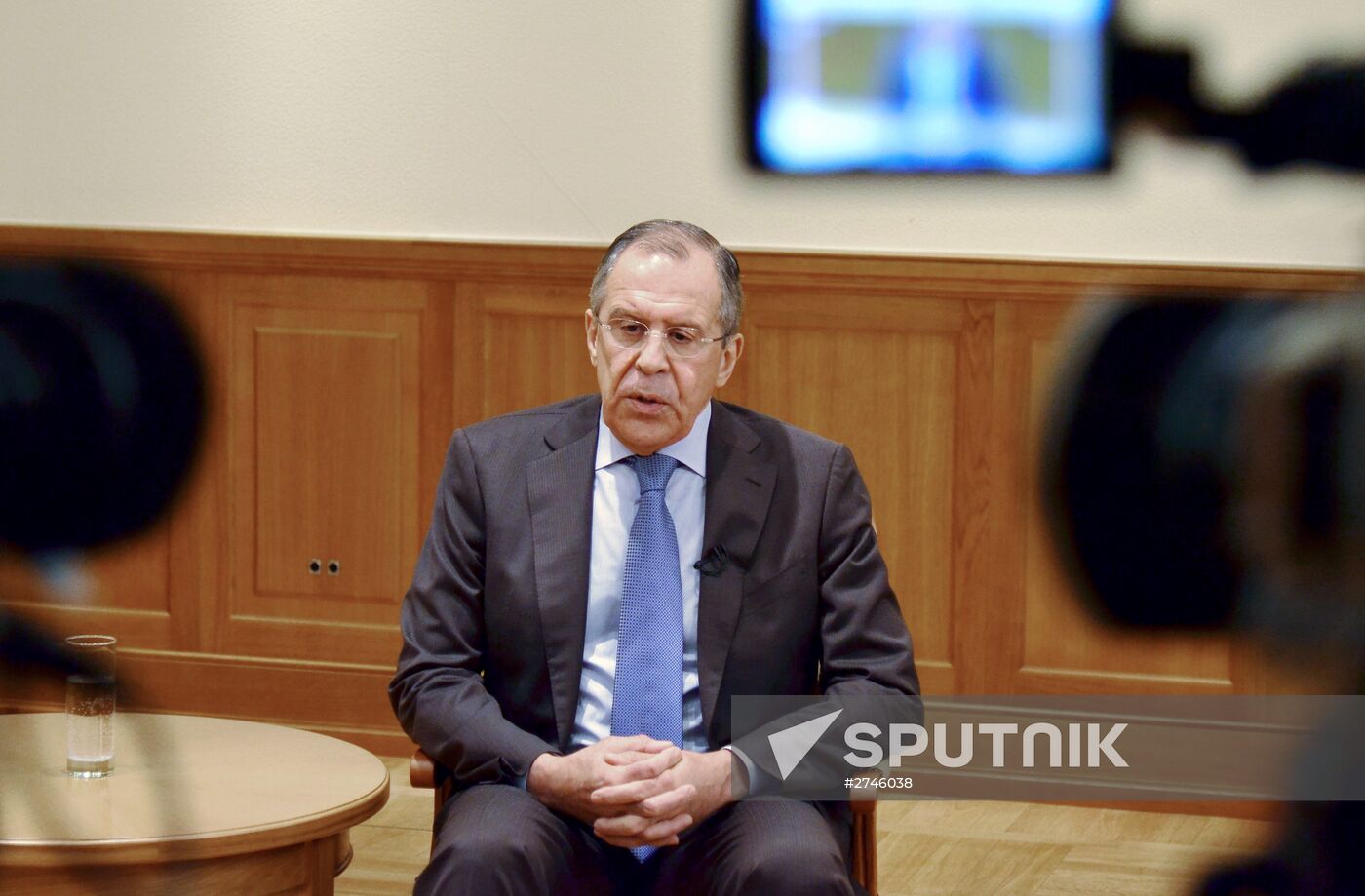 Russian Foreign Minister Sergei Lavrov's interview to Russian and foreign media