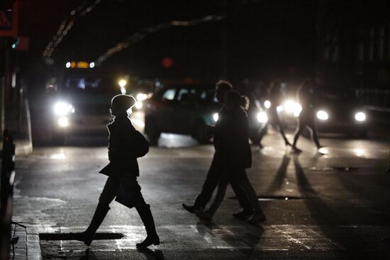 Power supply situation in Crimea