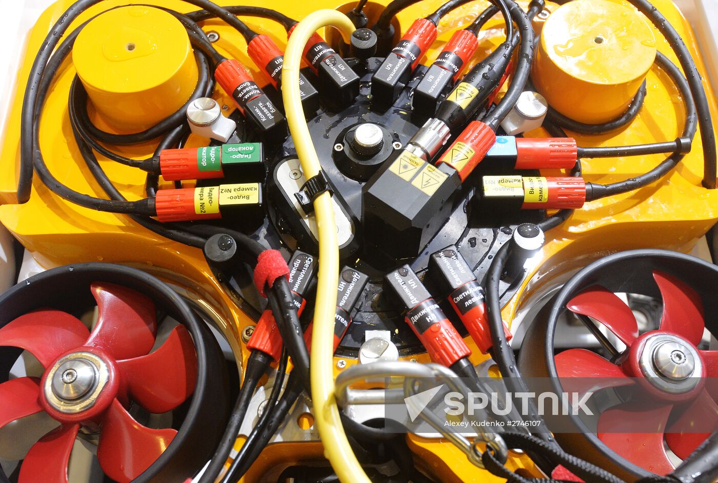 Marlin-350 remote controlled unmanned submersible is tested