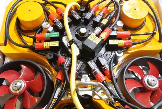 Marlin-350 remote controlled unmanned submersible is tested