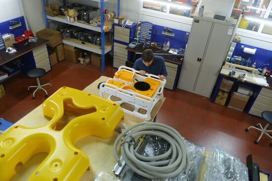 Marlin-350 remote controlled unmanned submersible is tested